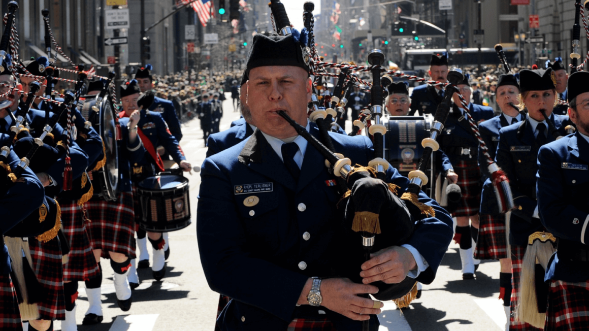 St. Patrick's Day parade.