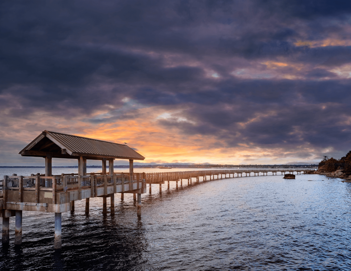 Taylor Dock in Bellingham Washington.