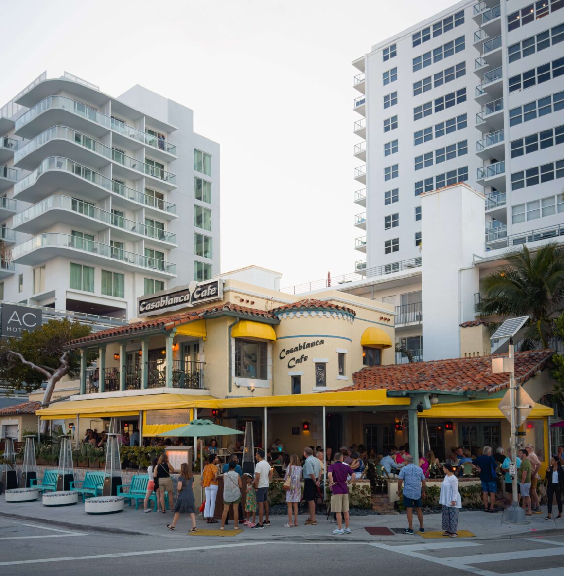 The Casablanca Cafe in Fort Lauderdale, Florida.