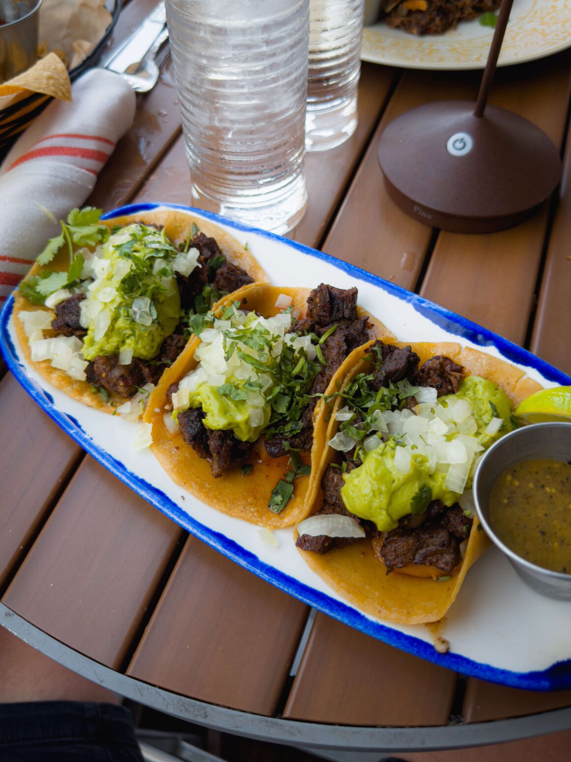 Casablanca Cafe in Fort Lauderdale has delicious tacos.