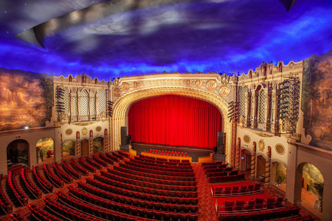 The Orpheum Theatre in Phoenix, Arizona is said to be haunted by the spirit of a girl named Maddie.